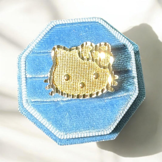 LARGE kitty ring