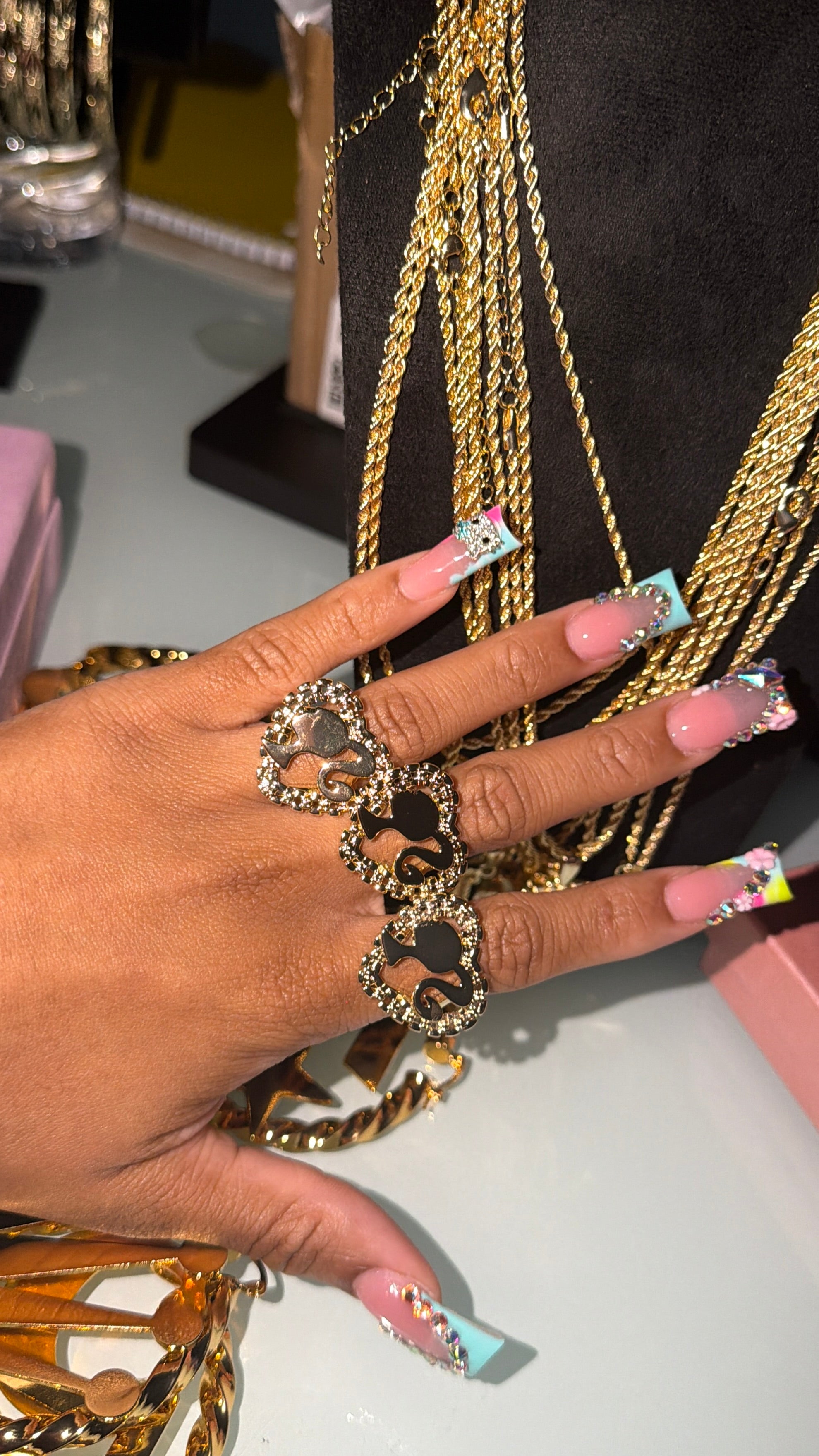 Barbie heart ring