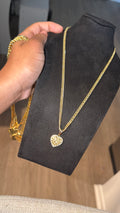 Diamond heart necklace