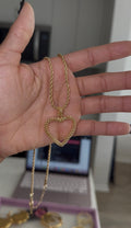 Rollie heart necklace